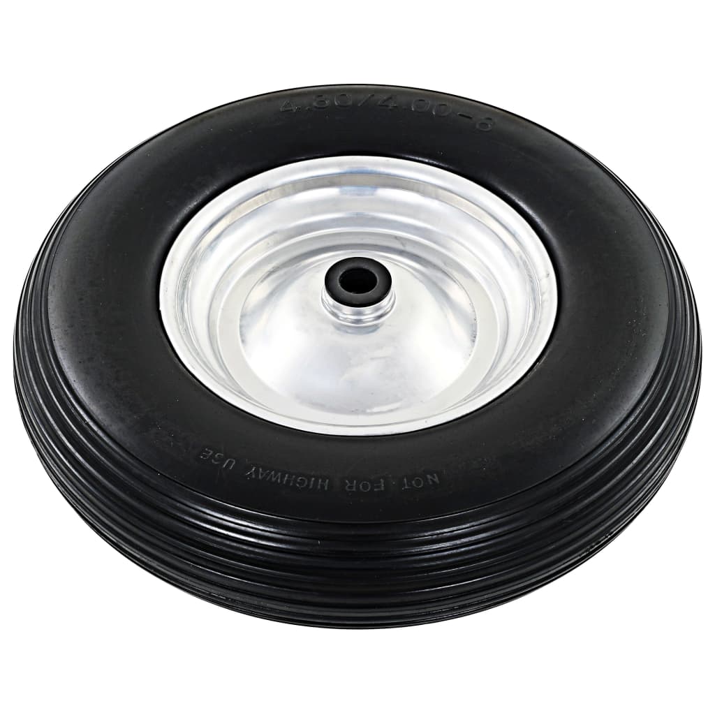 Woidaxl Worek Wheel z osi 4,00-8 390 mm Solid PU