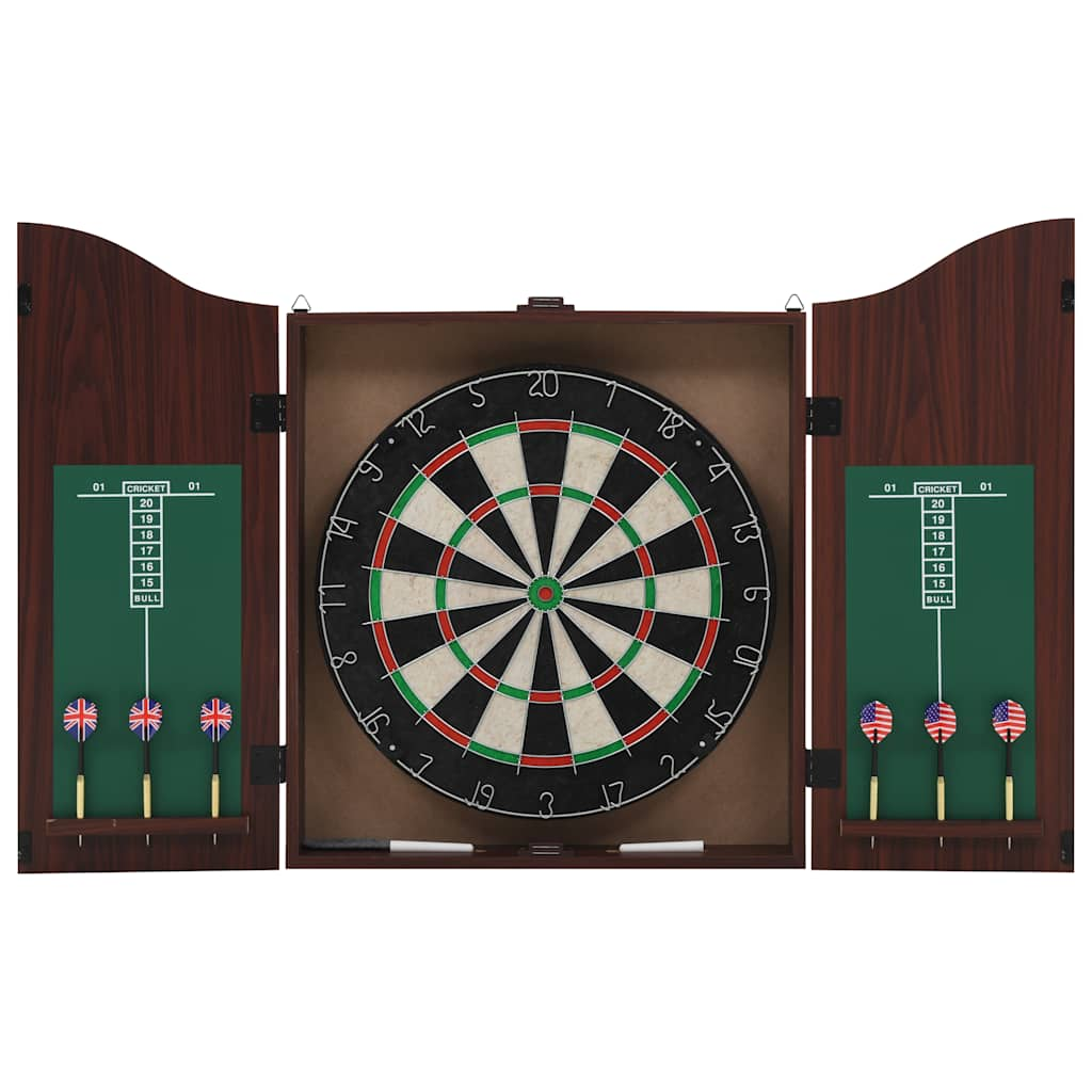 Vidaxl Dartboard Professional z omaro in 6 pikado sisal