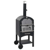 Vidaxl Pizza Oven sur charbon de bois avec pierre de pizza en terre cuite