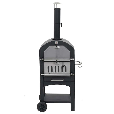 Vidaxl Pizza Oven sur charbon de bois avec pierre de pizza en terre cuite