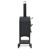 Vidaxl Pizza Oven sur charbon de bois avec pierre de pizza en terre cuite