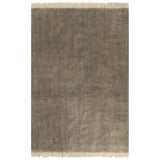 Vidaxl Kelim Rug 120x180 cm bomull taupe