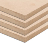 VIDAXL PLAQUES MDF Square 60x60 cm 25 mm 4 STS