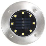 Vidaxl Ground Lamps 8 St Solar LED blanc