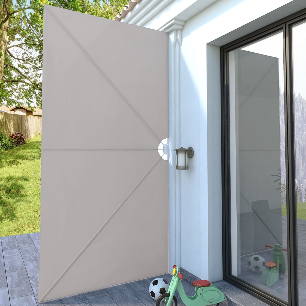Vidaxx paravent de terrasse pliable 400x200 cm crème