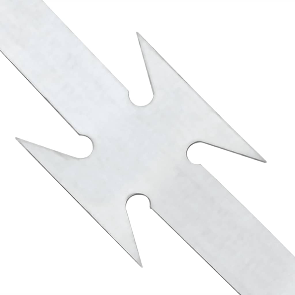 Vidaxl Shaver Mound Wire Concertina 500 m Galvanisé Steel