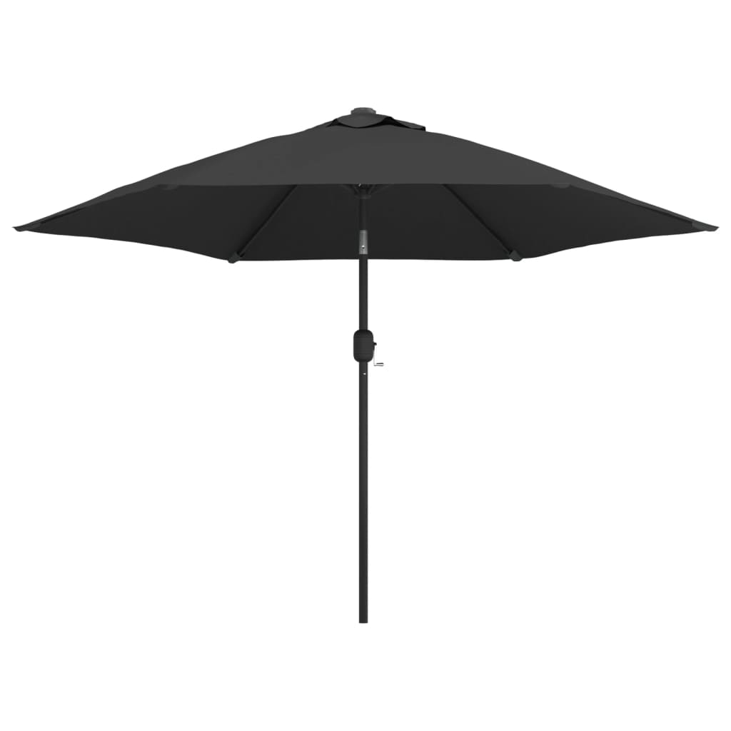 Vidaxl Parasol z metalowym biegunem 300 cm antracytem