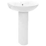 Vidaxl Washingin à pied détaché 520x440x190 mm en céramique blanc