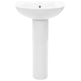 Vidaxl Washbasin a piedi staccato 520x440x190 mm bianco in ceramica