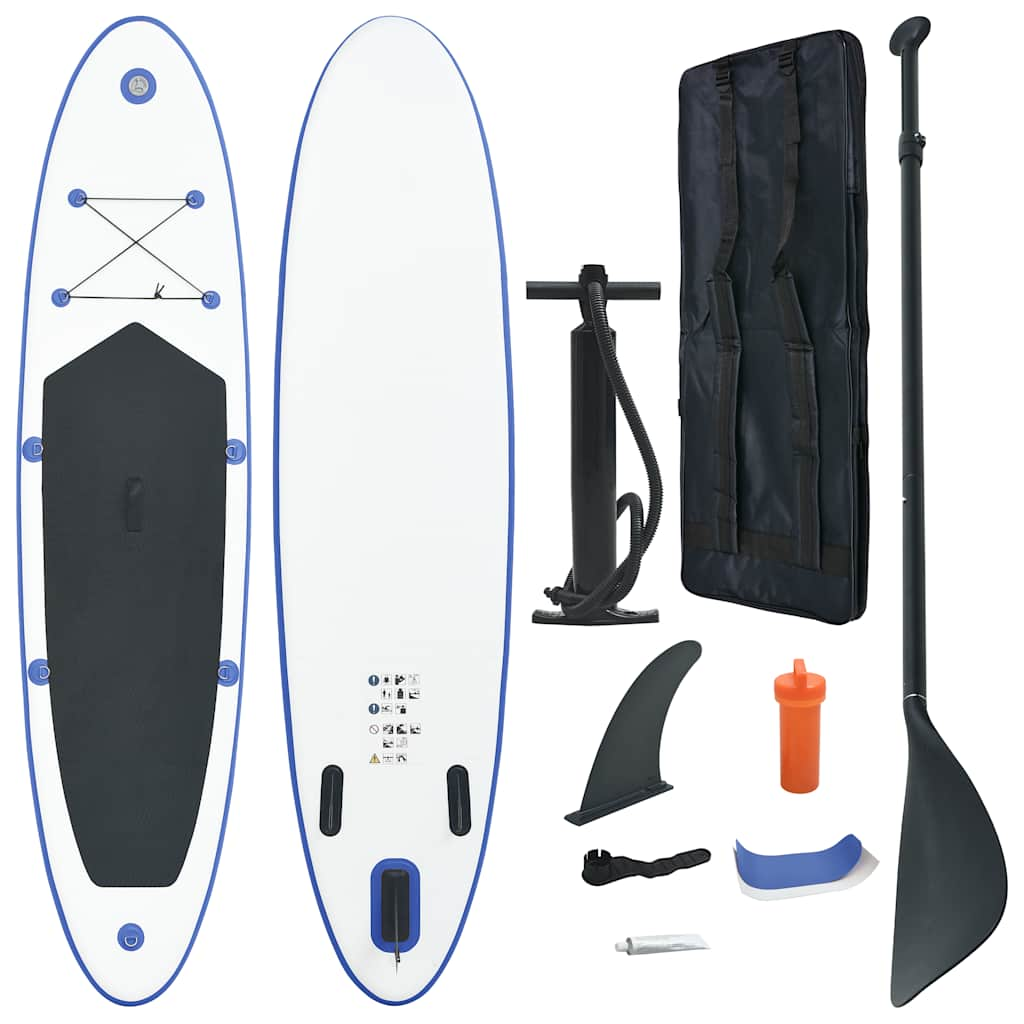 Vidaxl Stand-up Paddleboard nafukovací modrá a bílá