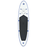 Vidaxl stand-up paddleboard gonflable bleu et blanc