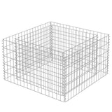 Vidaxl Gabion Planter a augmenté de 90x90x50 cm en acier galvanisé