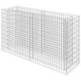 Vidaxl Gabion Planter surélevé 180x50x100 cm en acier galvanisé