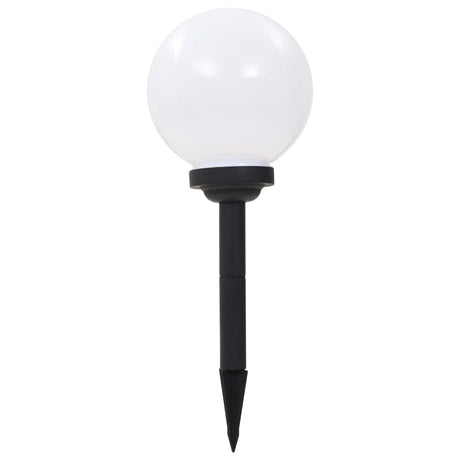 Vidaxxl Lampes solaires LED rondes 20 cm RVB 3 pcs