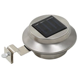 Lampes solaires LED vidaxl autour de 12 cm blancs 6 m