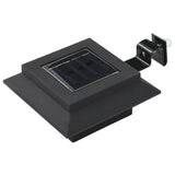 Vidaxl LED solar lamps square 12 cm Black 6 sts