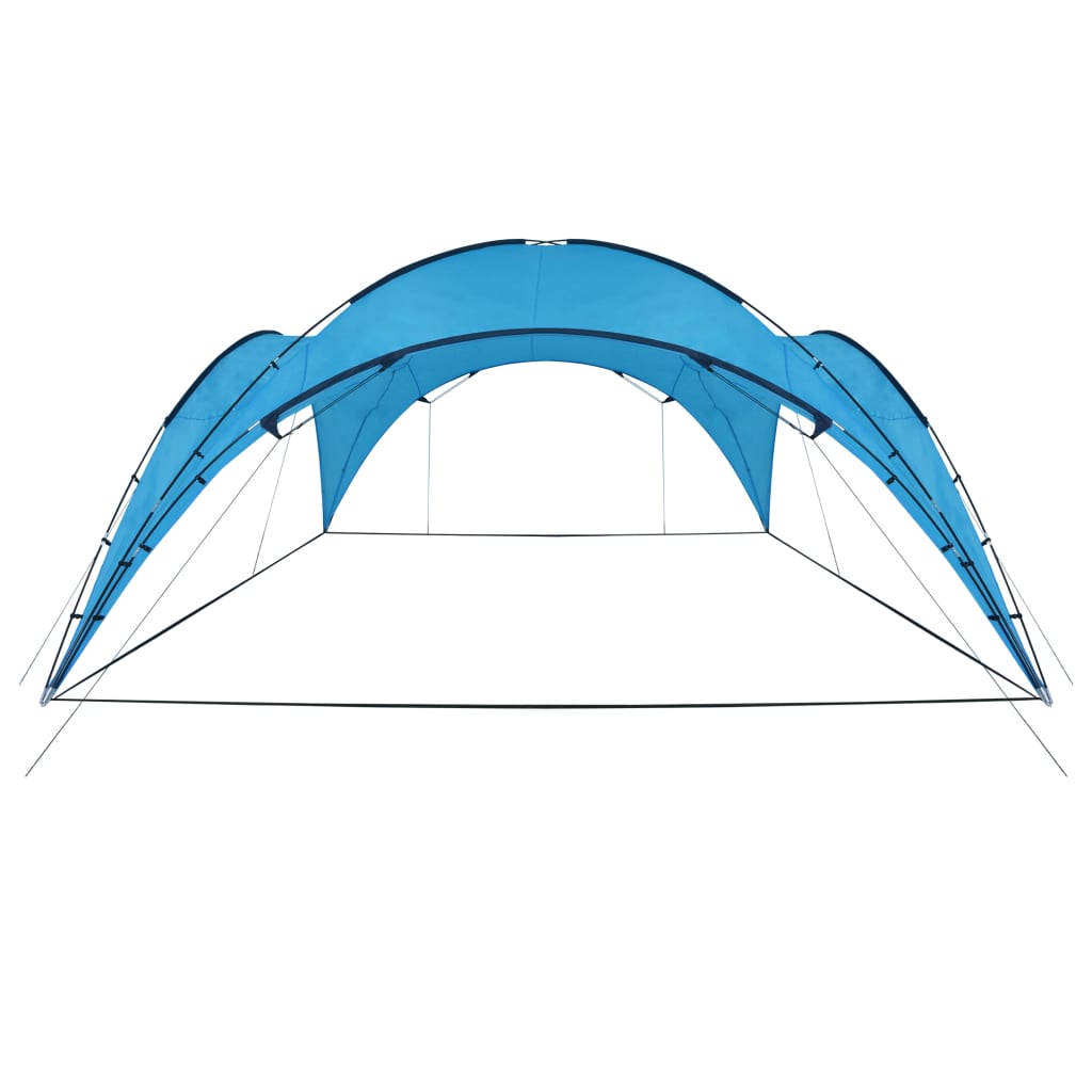 Vidaxl PartyTent Boog 450x450x265 cm jasnoniebieski