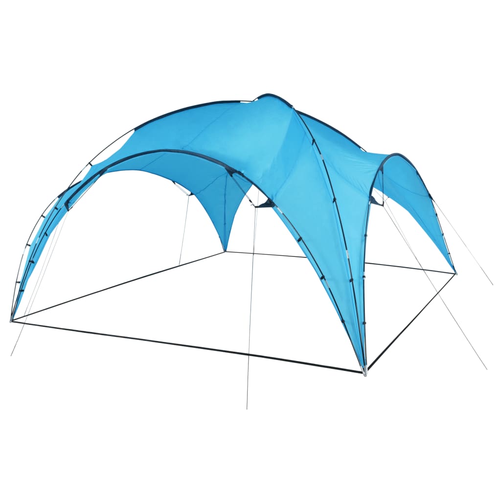 Vidaxl PartyTent Boog 450x450x265 cm jasnoniebieski