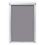 VidaXL store enrouleur occultant gris fk06