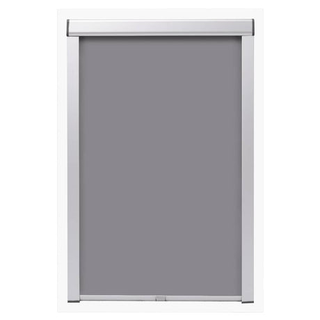 VidaXL store enrouleur occultant gris fk06