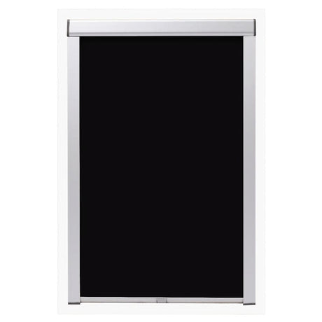 Vidaxl Rouleau aveugle accablant noir CK02
