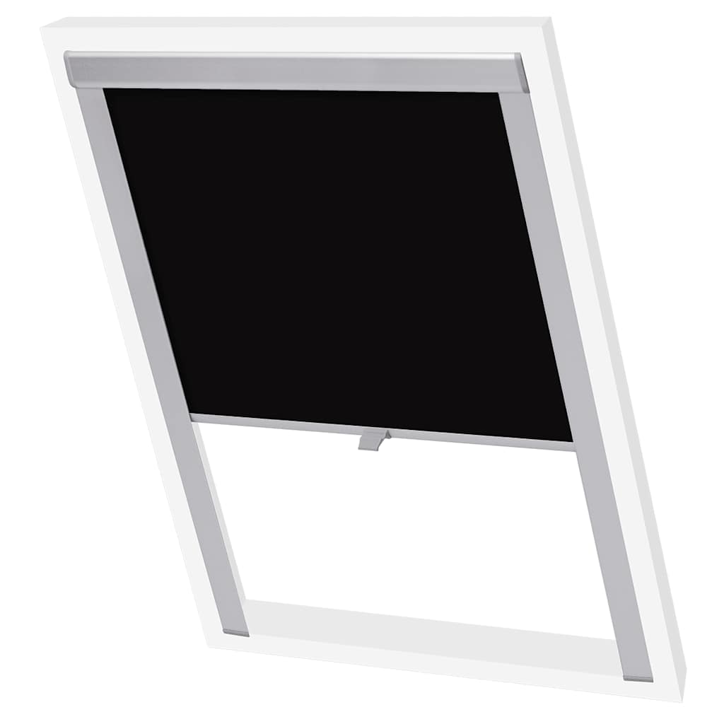 Vidaxl Roller Blind Damming Black Mk04