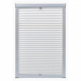 Vidaxl rouleau aveugle plissé blanc ck04