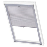 Vidaxl Roller Blind plisseret hvid MK04