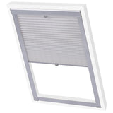 Vidaxl rouleau aveugle plissé blanc pk06