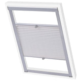Vidaxl rouleau aveugle plissé blanc sk06