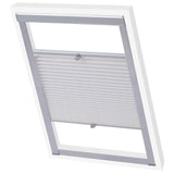 Vidaxl rouleau aveugle plissé blanc uk08