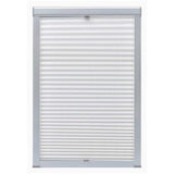 Vidaxl rouleau aveugle plissé blanc uk08