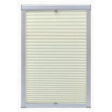 Vidaxl rouleau aveugle plissée crème sk08