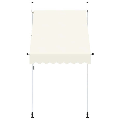 Vidaxl Luifel étend manuellement la crème 150 cm