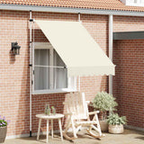 Vidaxl Luifel étend manuellement la crème 150 cm