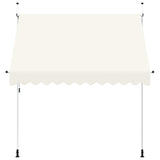 Vidaxl Luifel étend manuellement la crème 250 cm