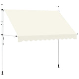 Vidaxl Luifel étend manuellement la crème 300 cm