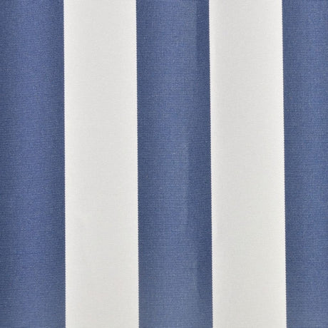Vidaxl Laifeldoek 350x250 cm toile bleu et blanc