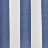 Vidaxl Laifeldoek 450x300 cm toile bleu et blanc