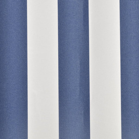 Vidaxl Laifeldoek 450x300 cm toile bleu et blanc