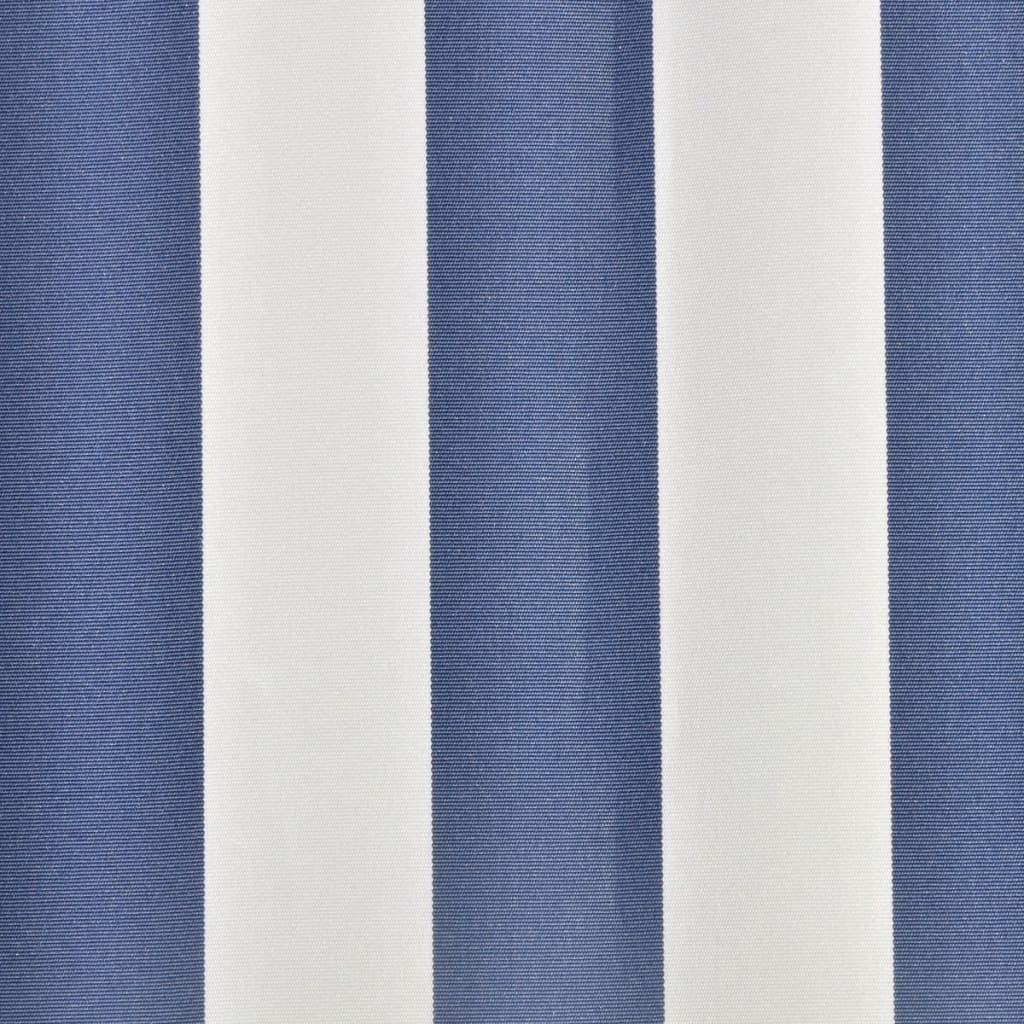 Vidaxl Laifeldoek 500x300 cm toile bleu et blanc