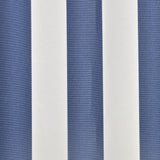 Vidaxl Laifeldoek 500x300 cm toile bleu et blanc