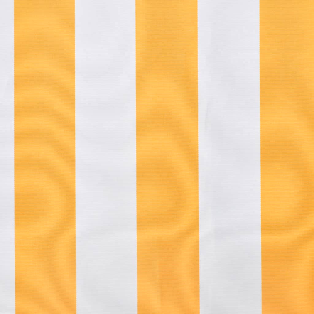 Vidaxl Laifeldoek 450x300 cm lona naranja y blanco