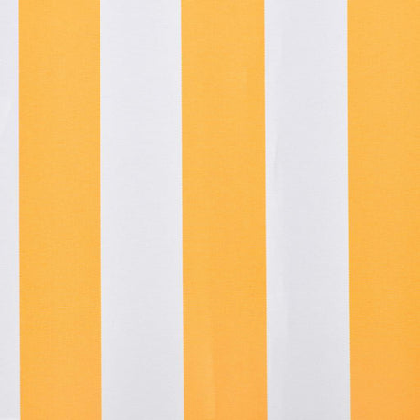 Vidaxl Laifeldoek 500x300 cm toile orange et blanc