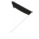 Vidaxl luifel extensible 150x150 cm anthracite