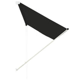 Vidaxl luifel extensible 250x150 cm anthracite