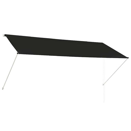 Vidaxl luifel extensible 300x150 cm anthracite