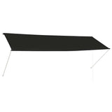 Vidaxl luifel extensible 350x150 cm anthracite