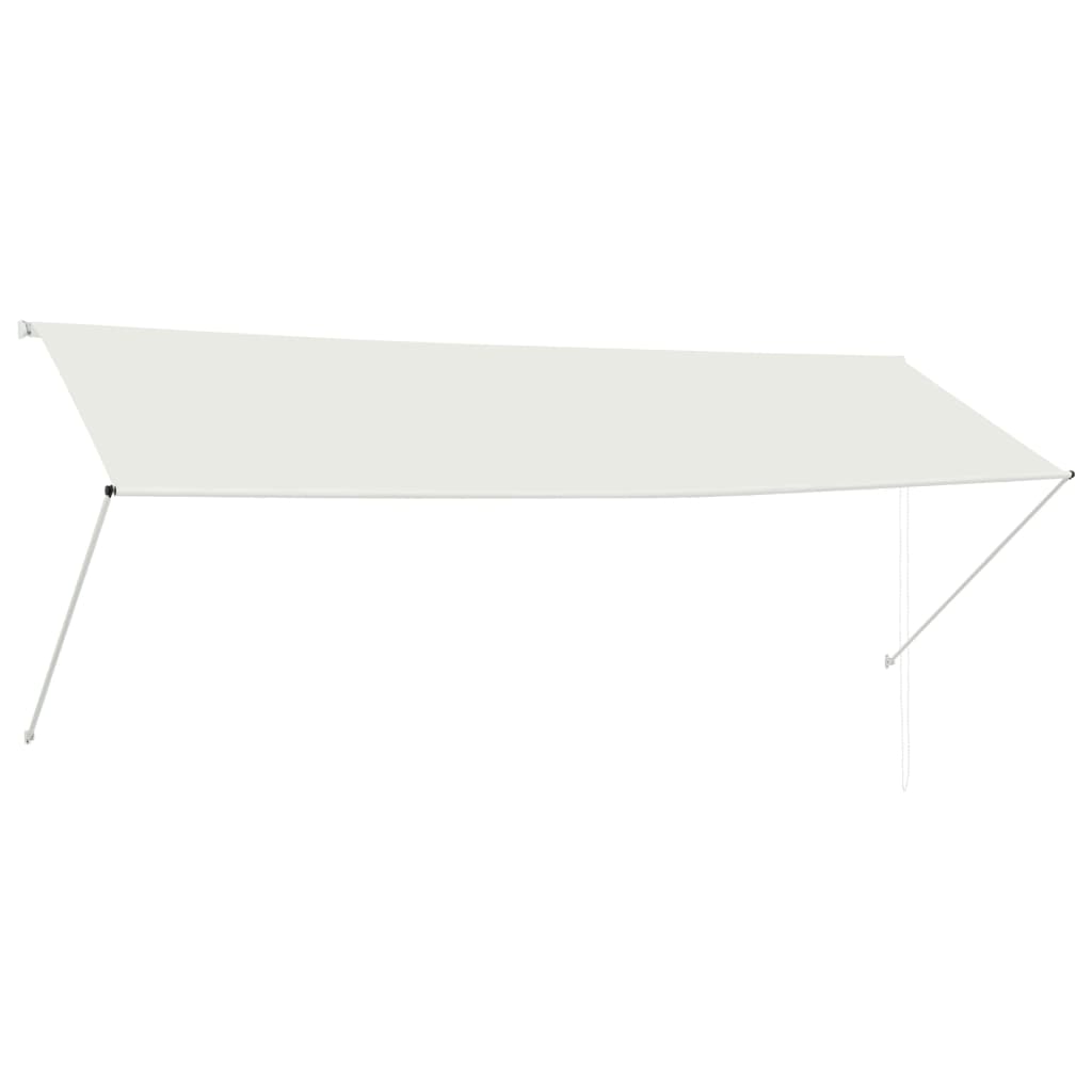 Vidaxl Luifel extensible 350x150 cm crème