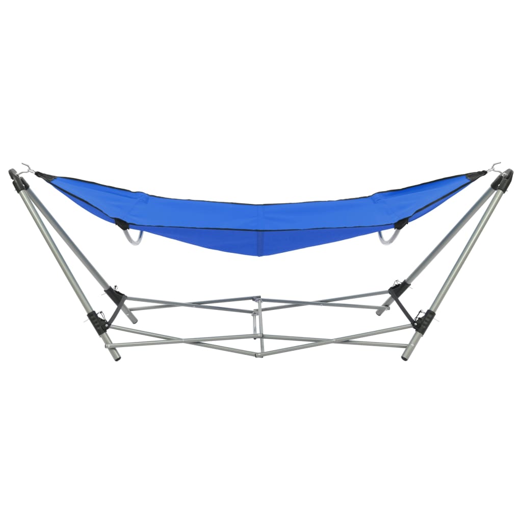 Vidaxl hamac avec bleu standard pliant